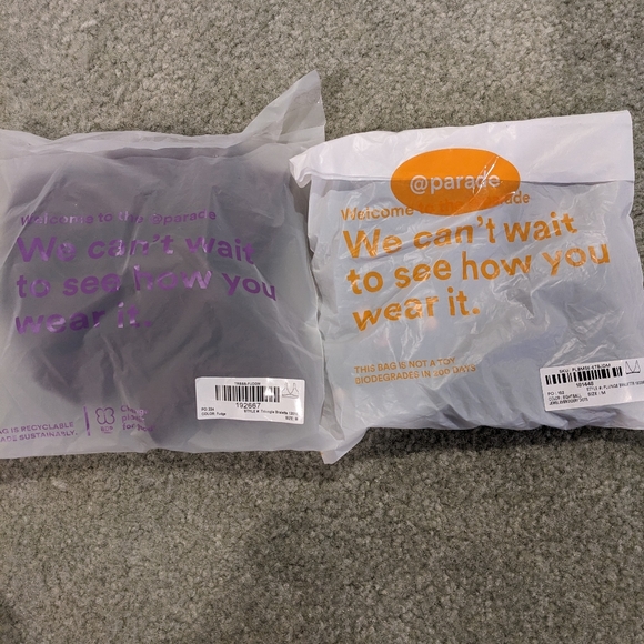 2 New Parade bralettes - Picture 1 of 7